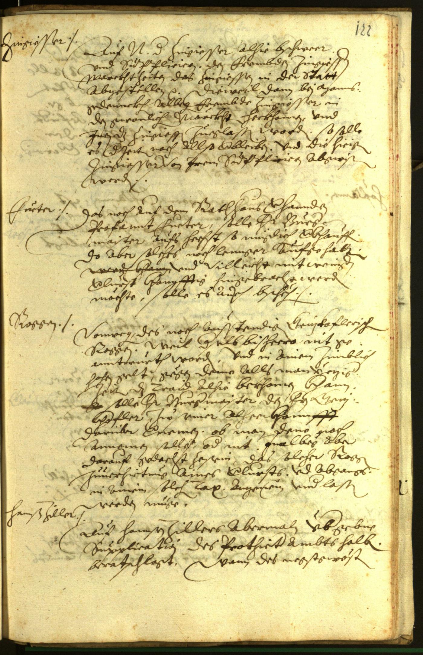 Civic Archives of Bozen-Bolzano - BOhisto Minutes of the council 1597 