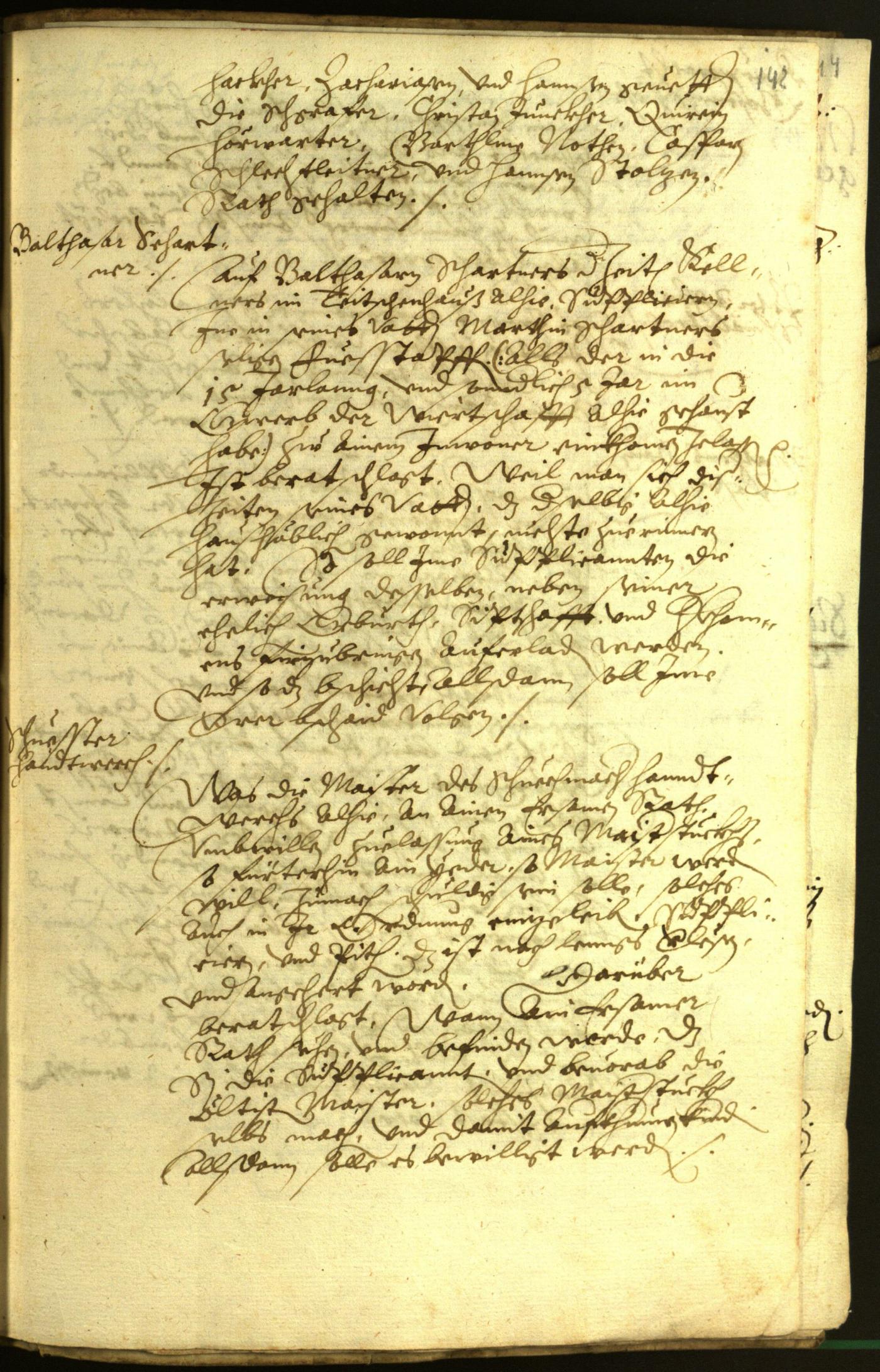 Civic Archives of Bozen-Bolzano - BOhisto Minutes of the council 1597 