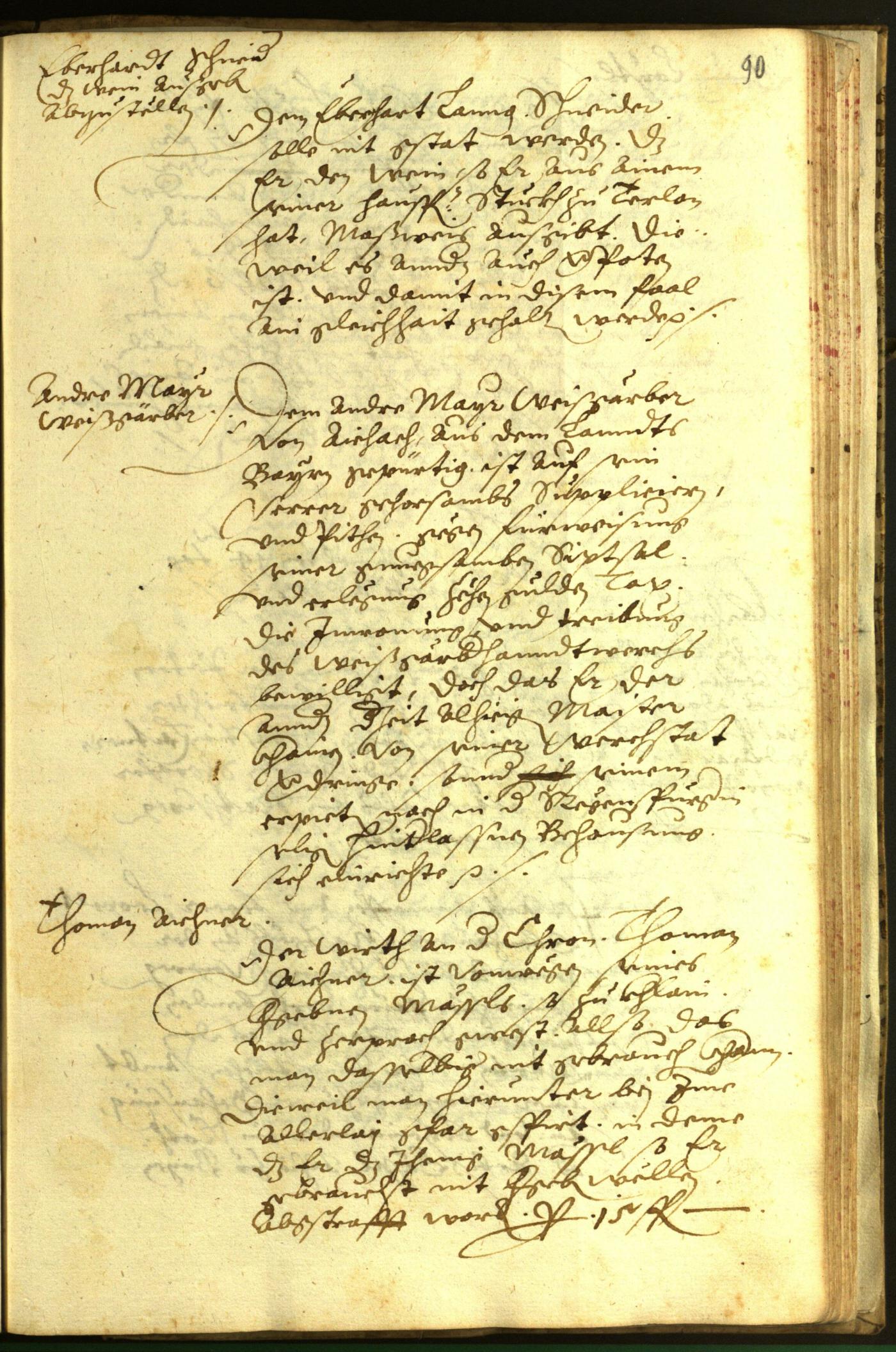 Civic Archives of Bozen-Bolzano - BOhisto Minutes of the council 1597 