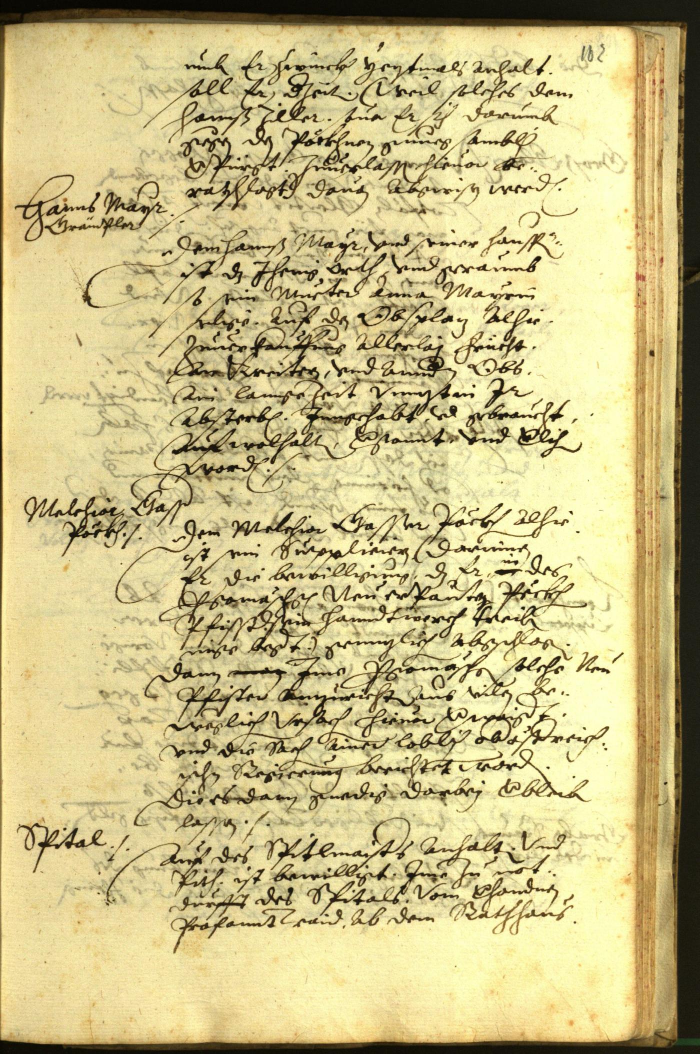 Civic Archives of Bozen-Bolzano - BOhisto Minutes of the council 1597 