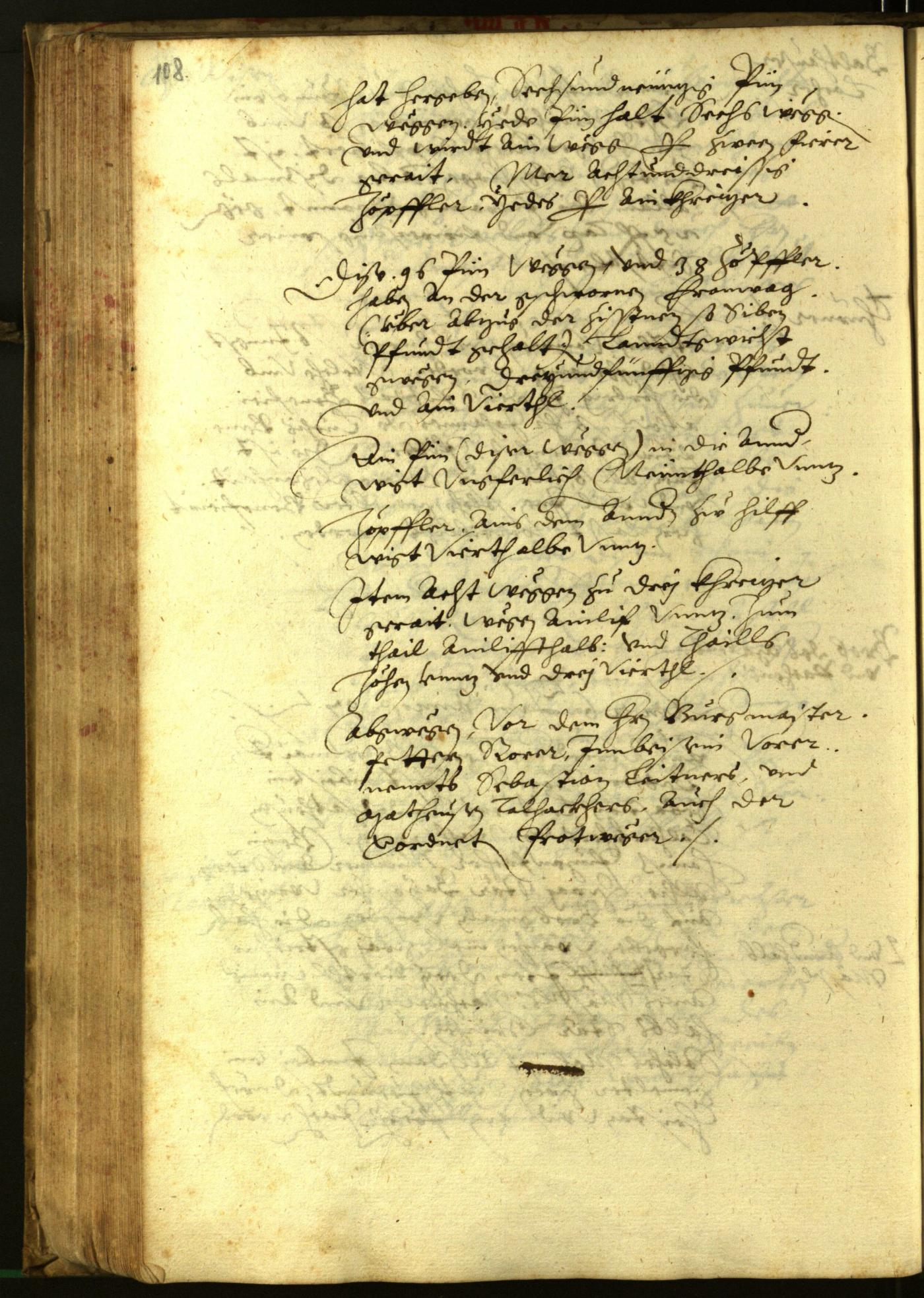 Civic Archives of Bozen-Bolzano - BOhisto Minutes of the council 1597 