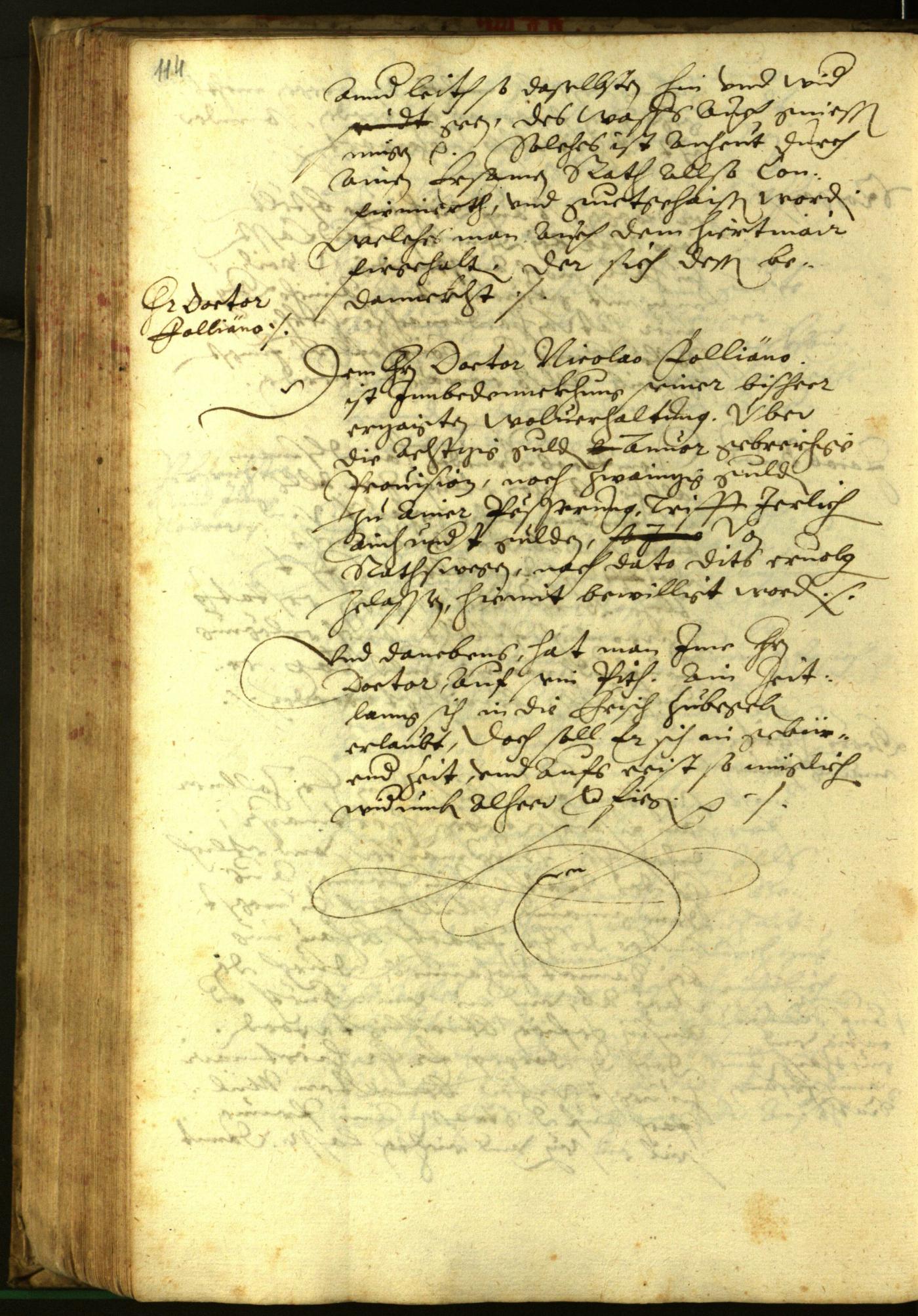 Stadtarchiv Bozen - BOhisto Ratsprotokoll 1597 