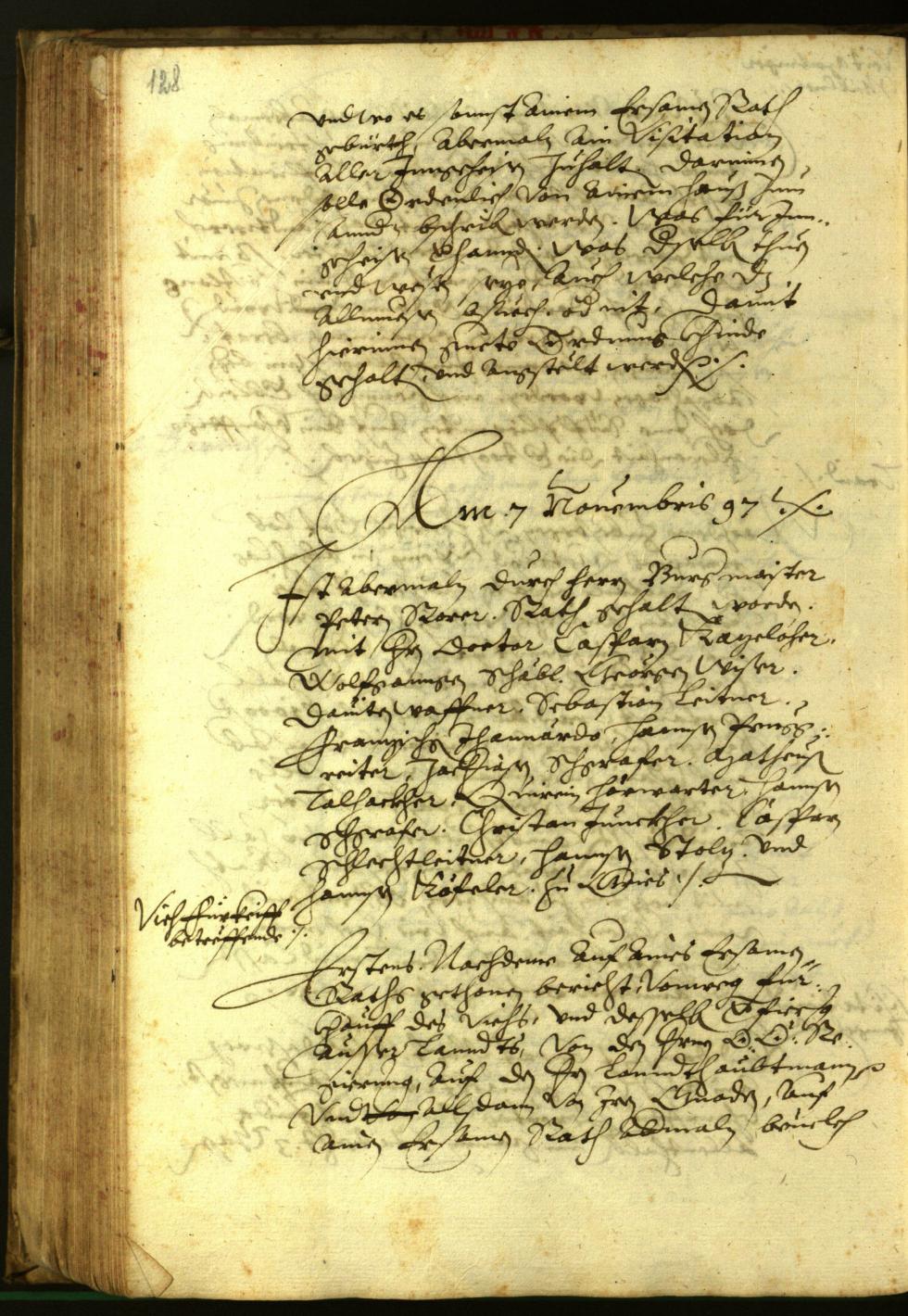 Archivio Storico della Città di Bolzano - BOhisto protocollo consiliare 1597 