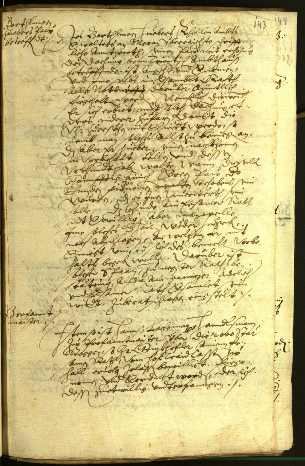 Civic Archives of Bozen-Bolzano - BOhisto Minutes of the council 1597 