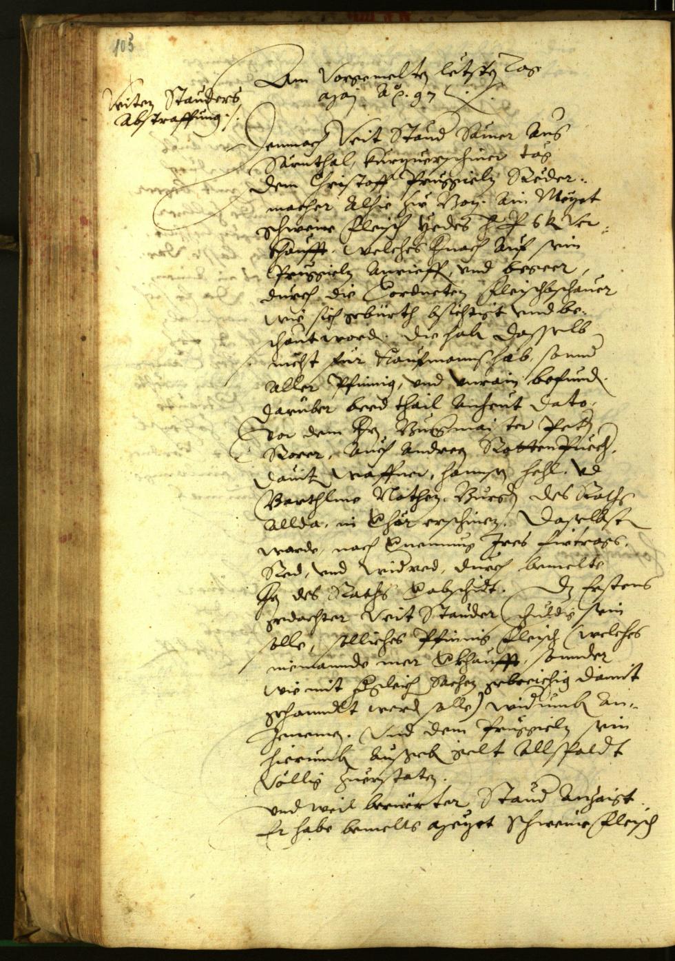 Civic Archives of Bozen-Bolzano - BOhisto Minutes of the council 1597 