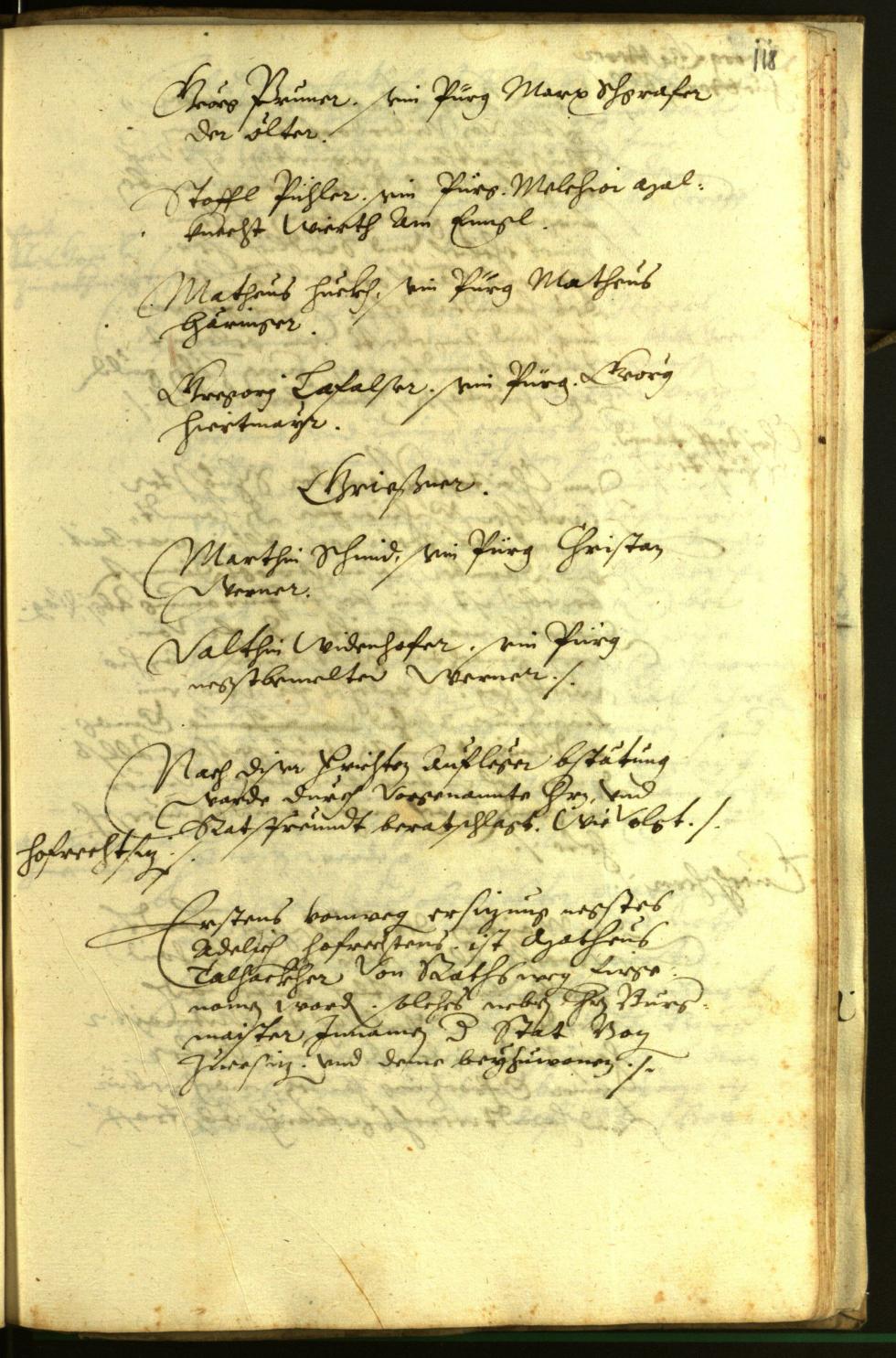 Archivio Storico della Città di Bolzano - BOhisto protocollo consiliare 1597 