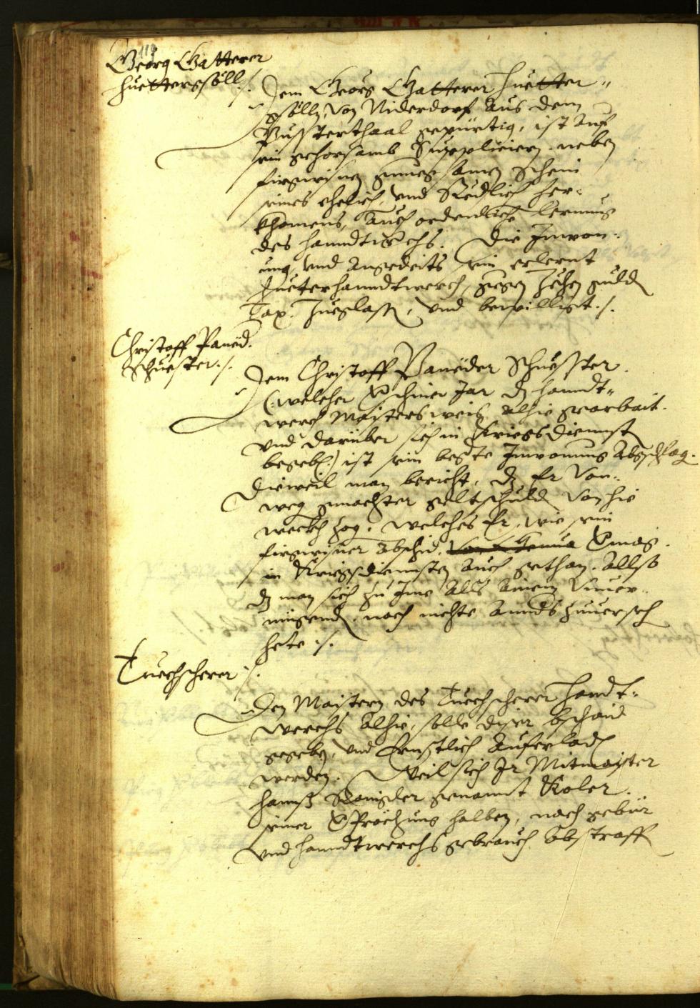 Archivio Storico della Città di Bolzano - BOhisto protocollo consiliare 1597 