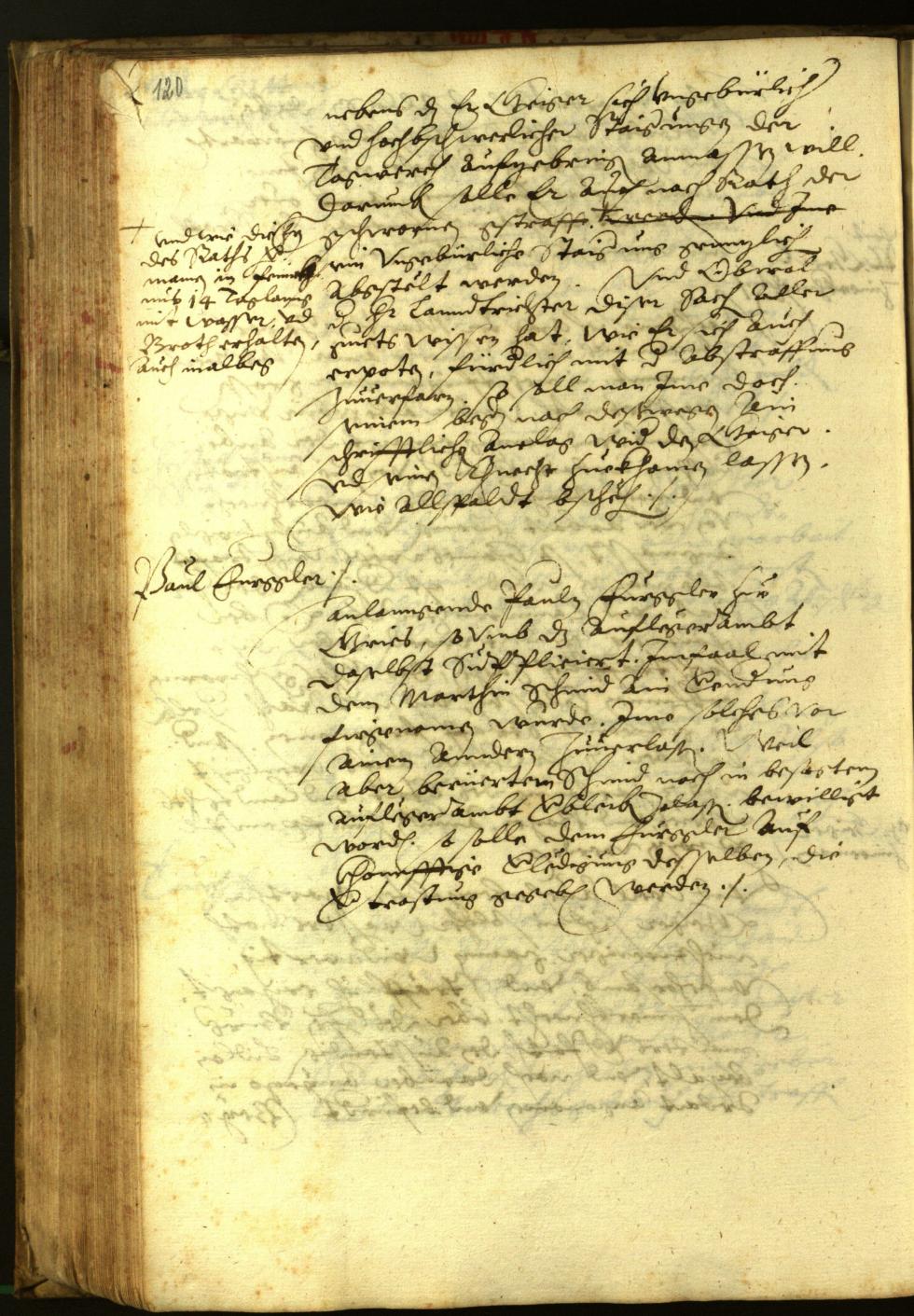 Archivio Storico della Città di Bolzano - BOhisto protocollo consiliare 1597 