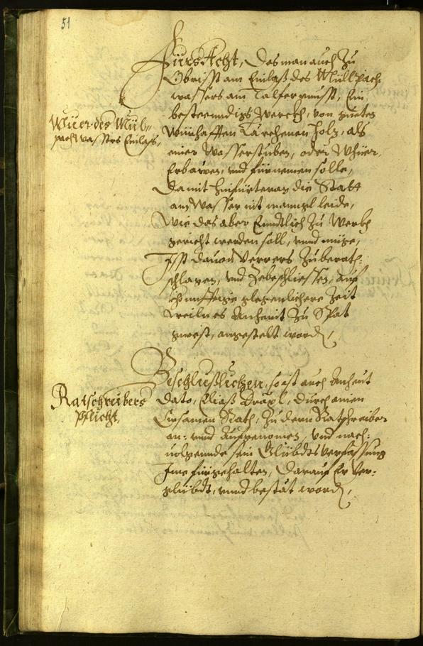 Civic Archives of Bozen-Bolzano - BOhisto Minutes of the council 1598 