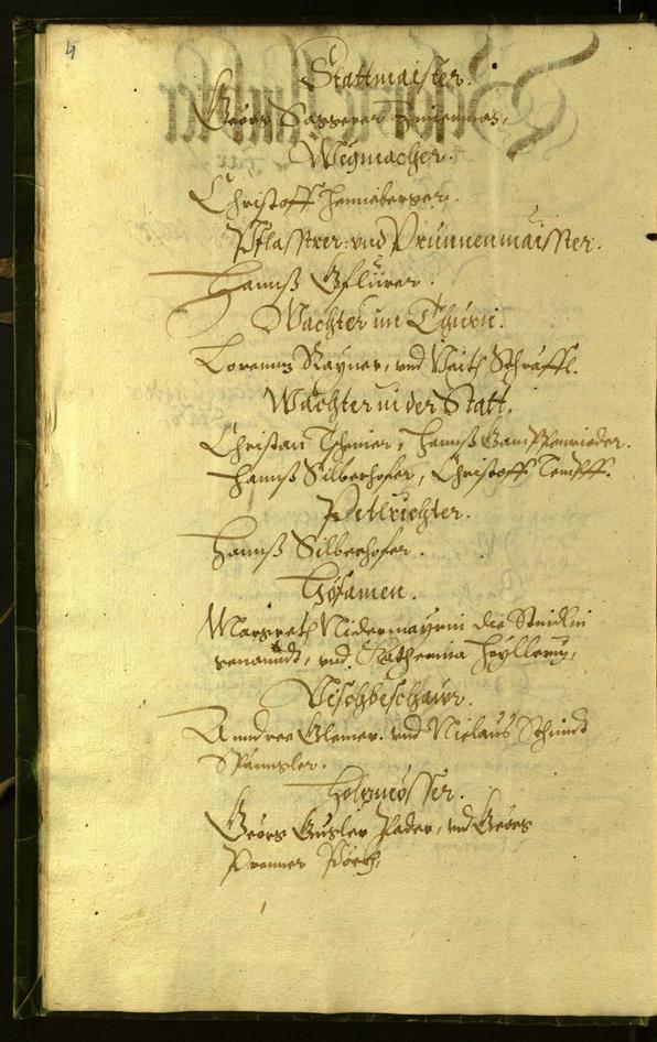 Civic Archives of Bozen-Bolzano - BOhisto Minutes of the council 1598 