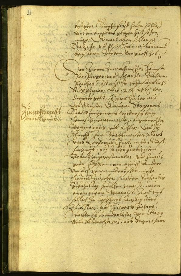 Stadtarchiv Bozen - BOhisto Ratsprotokoll 1598 