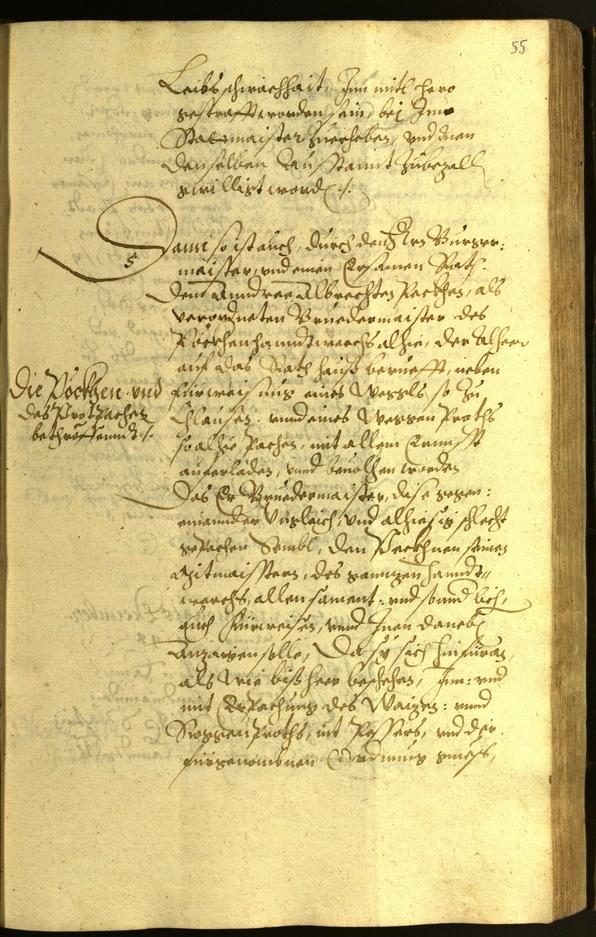 Civic Archives of Bozen-Bolzano - BOhisto Minutes of the council 1598 