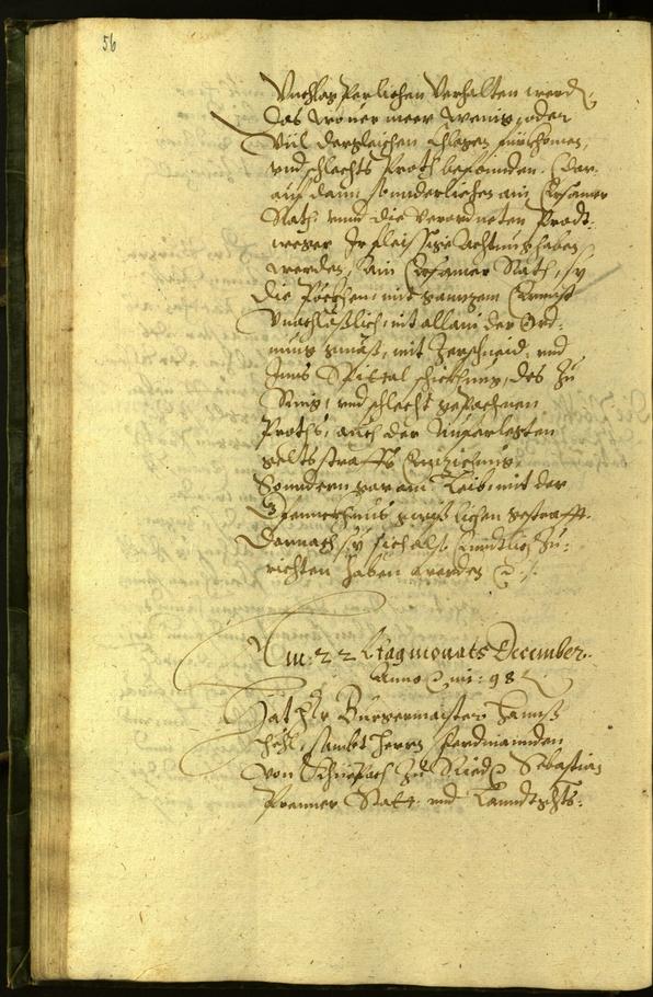 Civic Archives of Bozen-Bolzano - BOhisto Minutes of the council 1598 