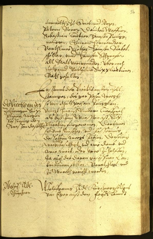 Civic Archives of Bozen-Bolzano - BOhisto Minutes of the council 1598 