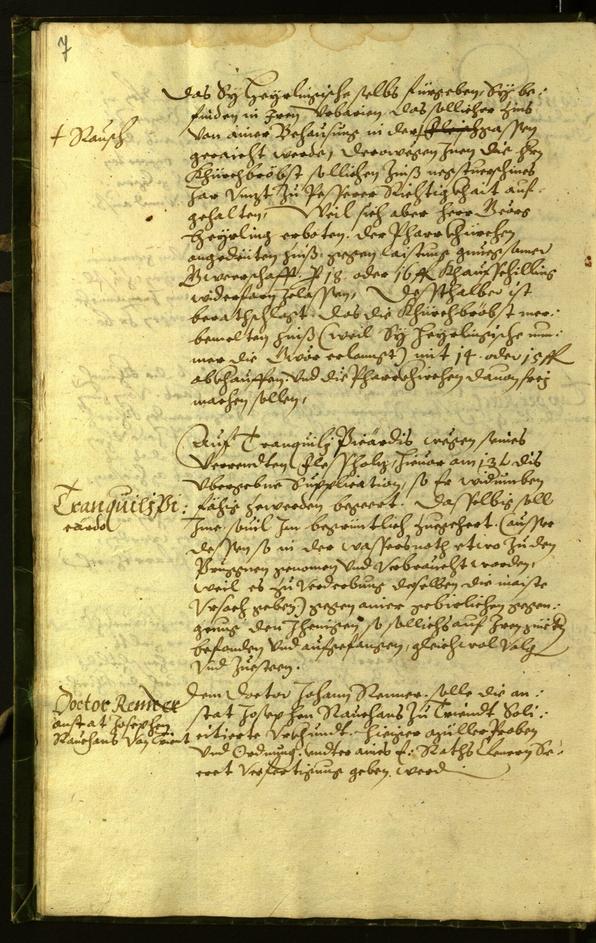 Civic Archives of Bozen-Bolzano - BOhisto Minutes of the council 1598 