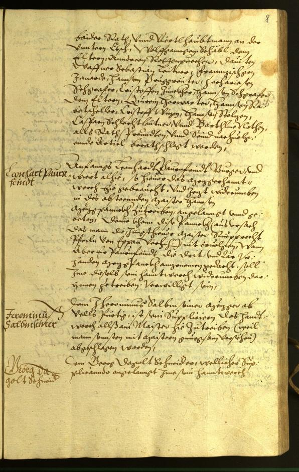 Archivio Storico della Città di Bolzano - BOhisto protocollo consiliare 1598 