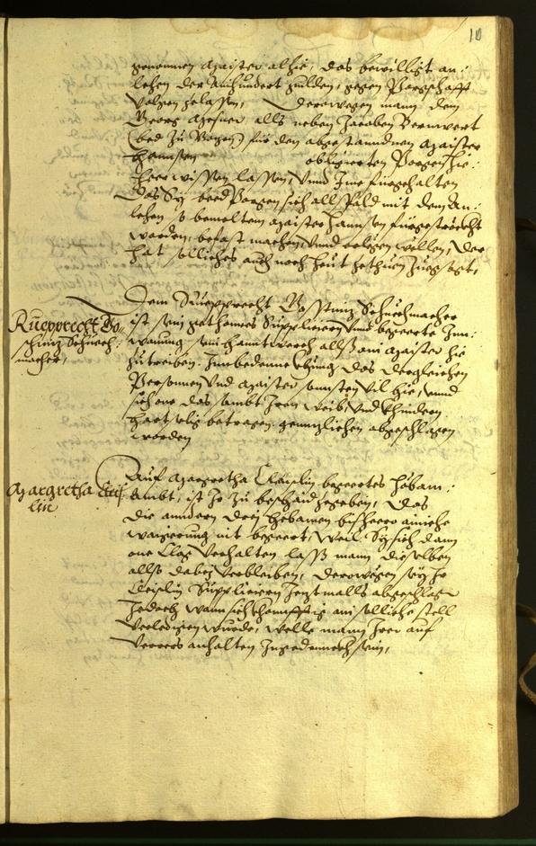 Civic Archives of Bozen-Bolzano - BOhisto Minutes of the council 1598 