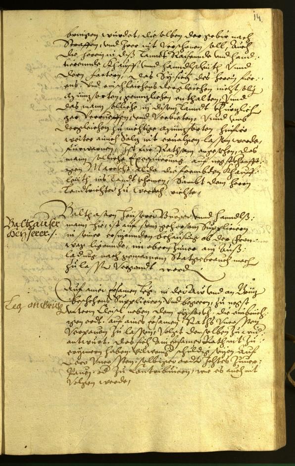 Civic Archives of Bozen-Bolzano - BOhisto Minutes of the council 1598 