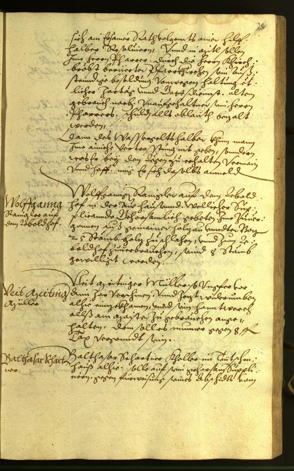 Civic Archives of Bozen-Bolzano - BOhisto Minutes of the council 1598 