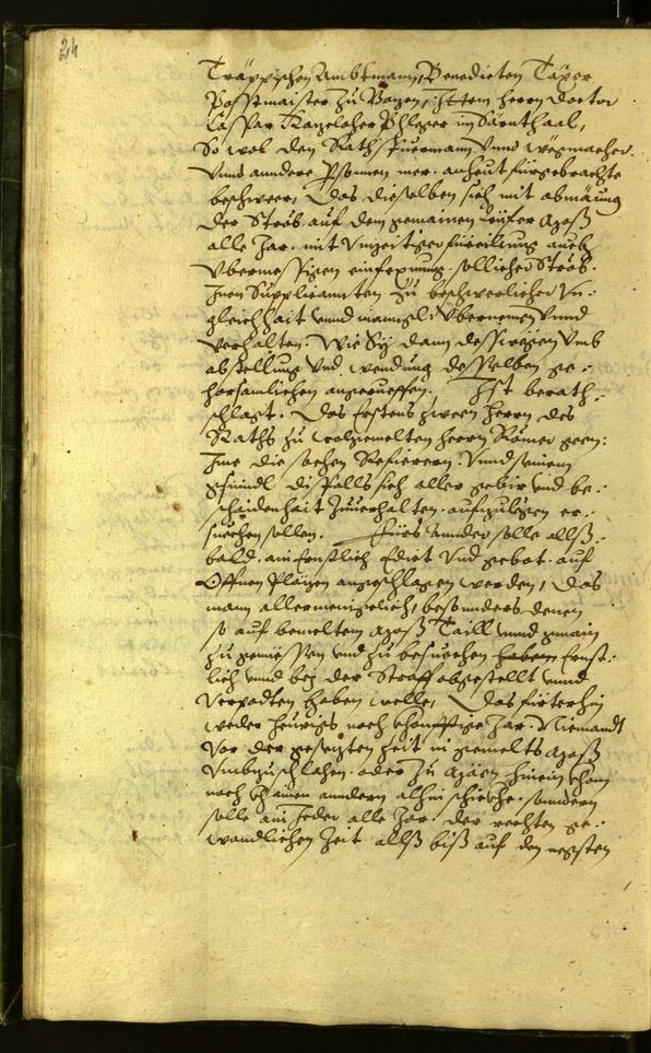 Civic Archives of Bozen-Bolzano - BOhisto Minutes of the council 1598 