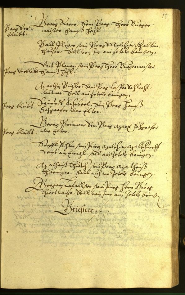 Civic Archives of Bozen-Bolzano - BOhisto Minutes of the council 1598 