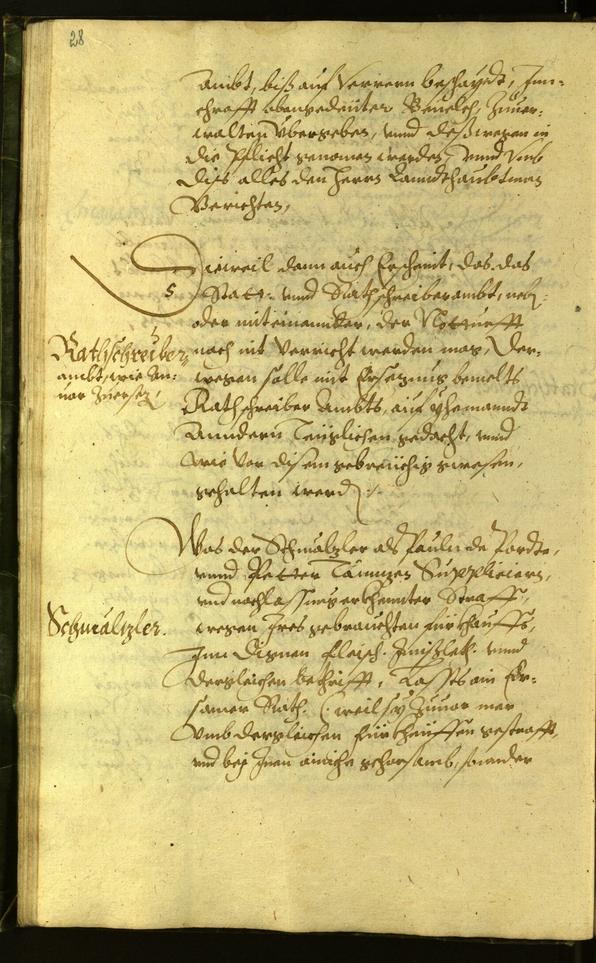 Civic Archives of Bozen-Bolzano - BOhisto Minutes of the council 1598 