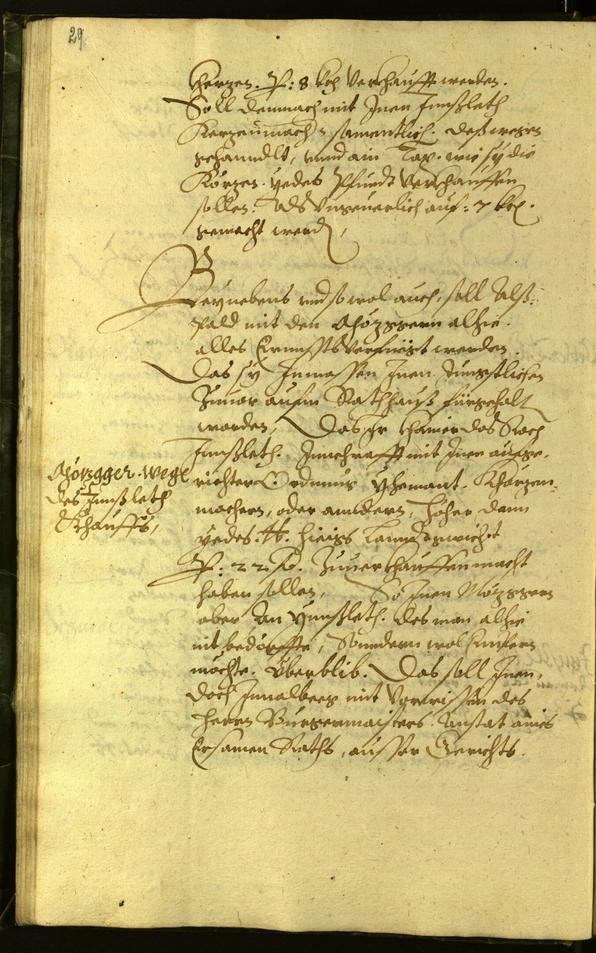 Civic Archives of Bozen-Bolzano - BOhisto Minutes of the council 1598 