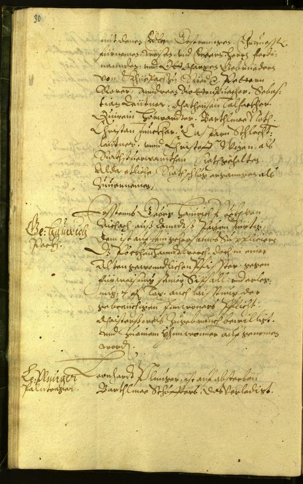 Civic Archives of Bozen-Bolzano - BOhisto Minutes of the council 1598 