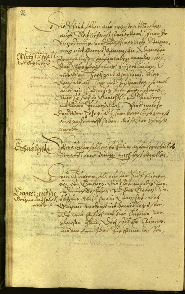 Civic Archives of Bozen-Bolzano - BOhisto Minutes of the council 1598 