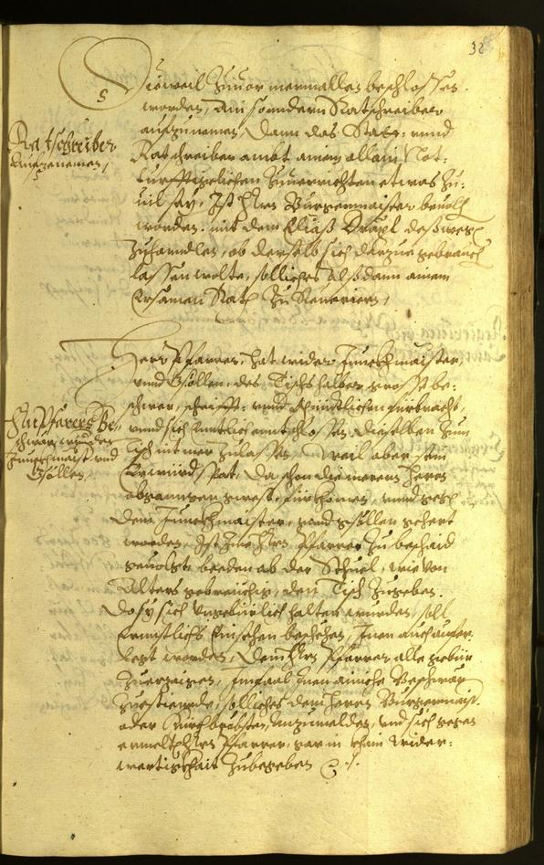 Civic Archives of Bozen-Bolzano - BOhisto Minutes of the council 1598 