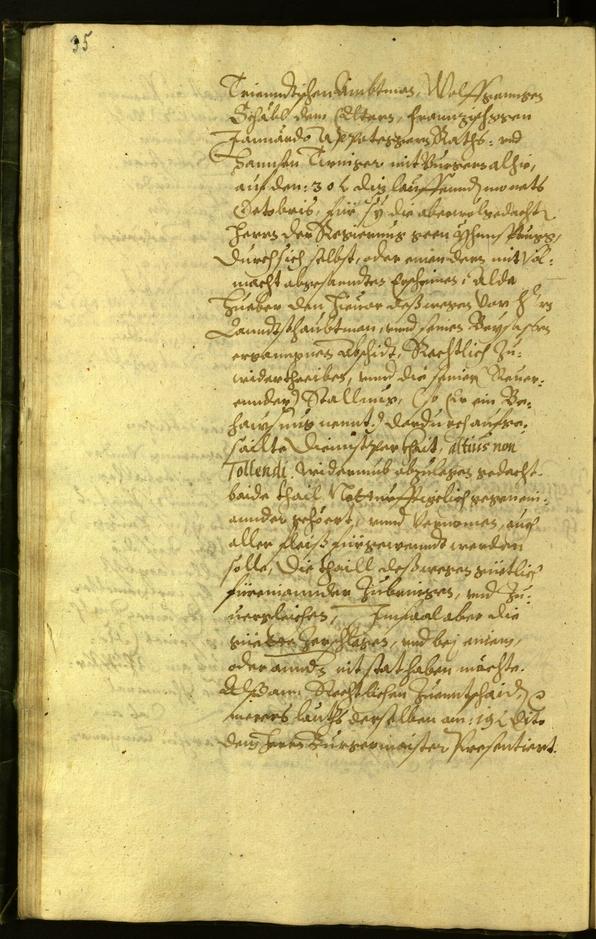 Civic Archives of Bozen-Bolzano - BOhisto Minutes of the council 1598 