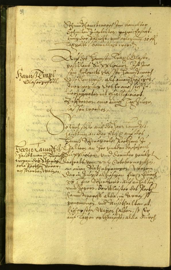 Civic Archives of Bozen-Bolzano - BOhisto Minutes of the council 1598 