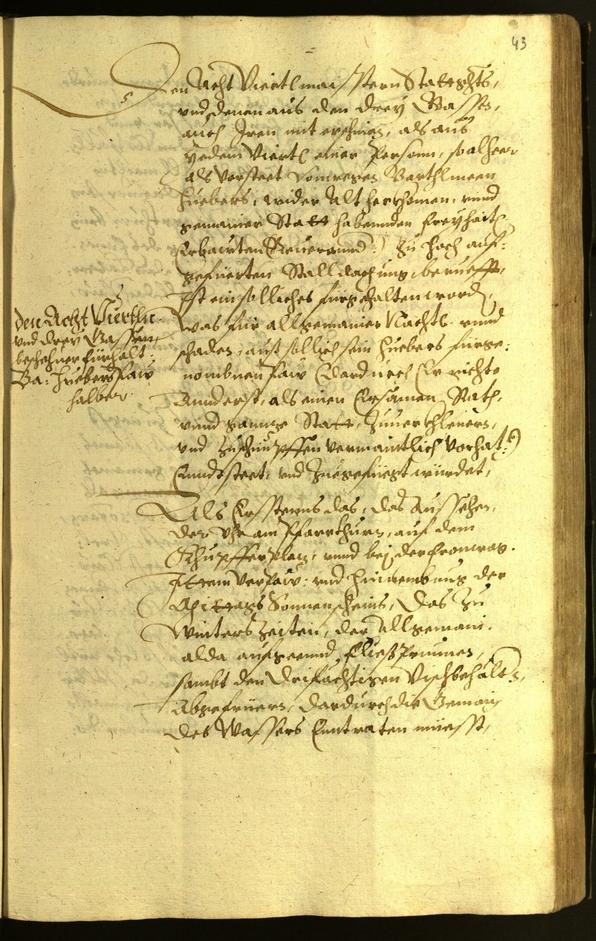 Civic Archives of Bozen-Bolzano - BOhisto Minutes of the council 1598 