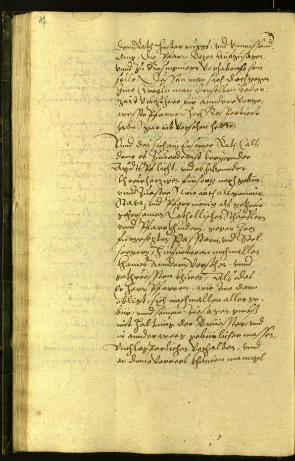 Civic Archives of Bozen-Bolzano - BOhisto Minutes of the council 1598 