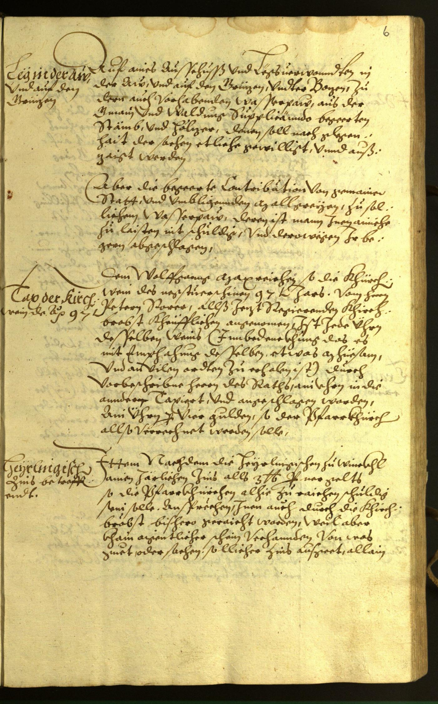 Civic Archives of Bozen-Bolzano - BOhisto Minutes of the council 1598 