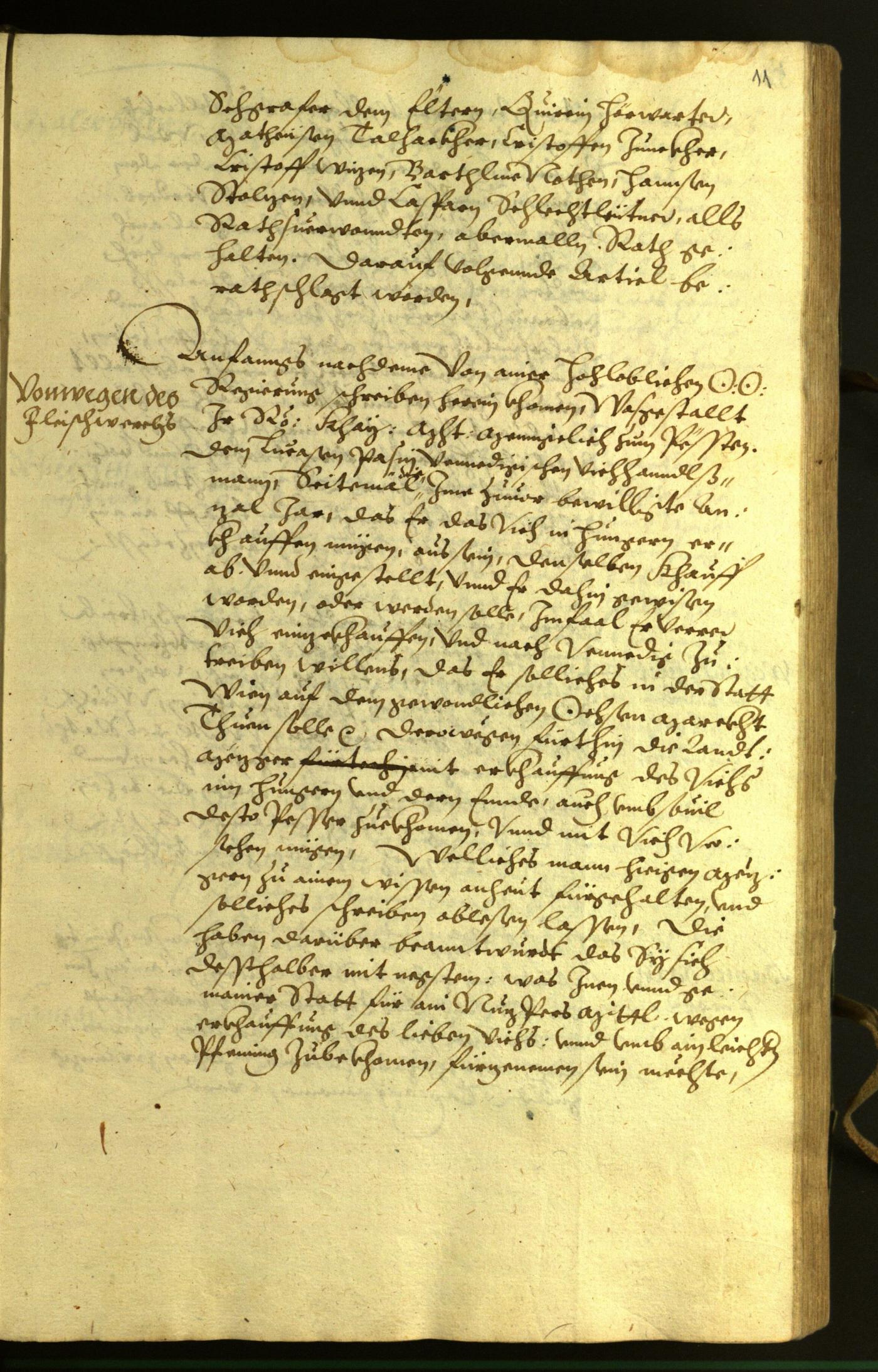 Civic Archives of Bozen-Bolzano - BOhisto Minutes of the council 1598 