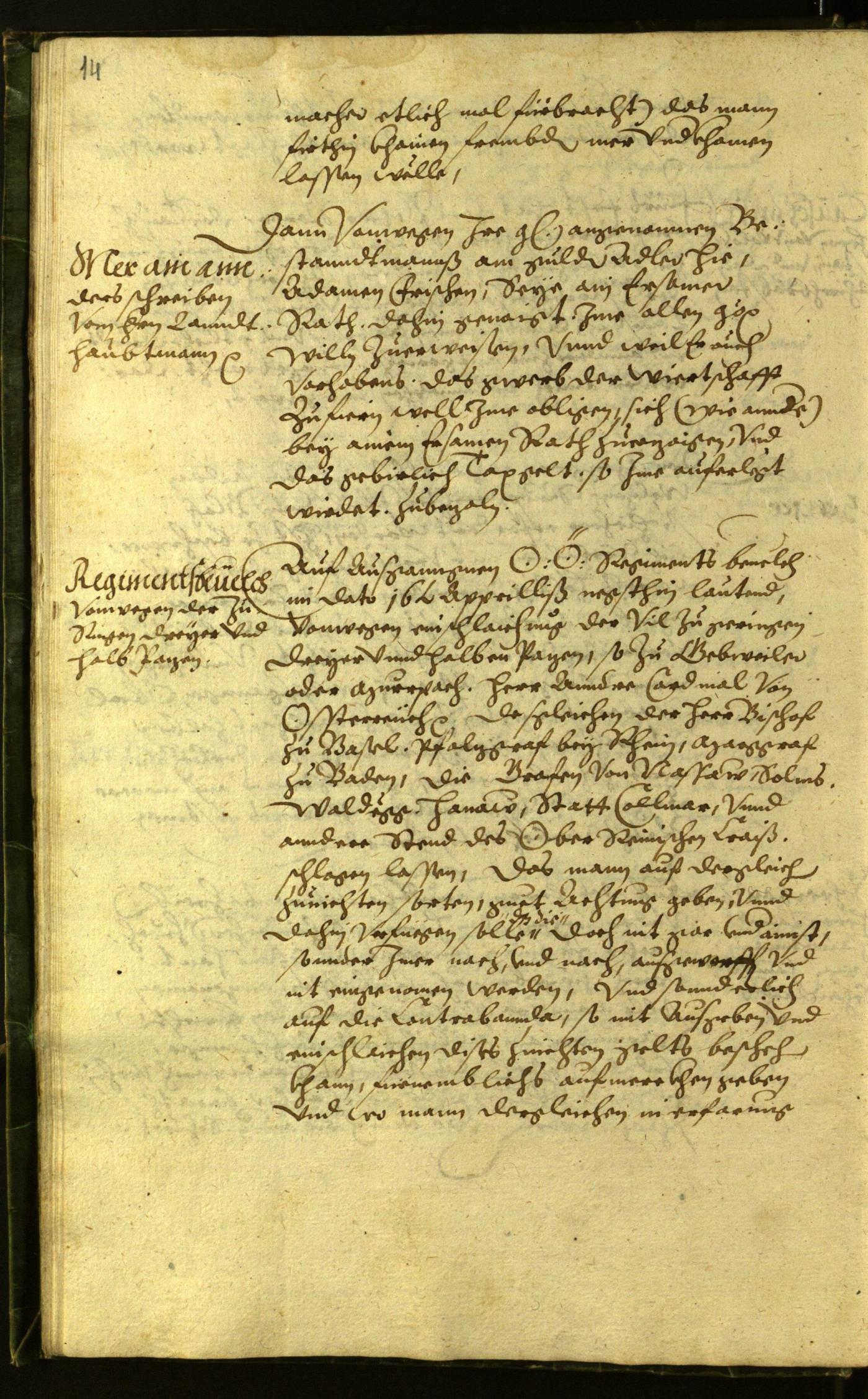 Civic Archives of Bozen-Bolzano - BOhisto Minutes of the council 1598 