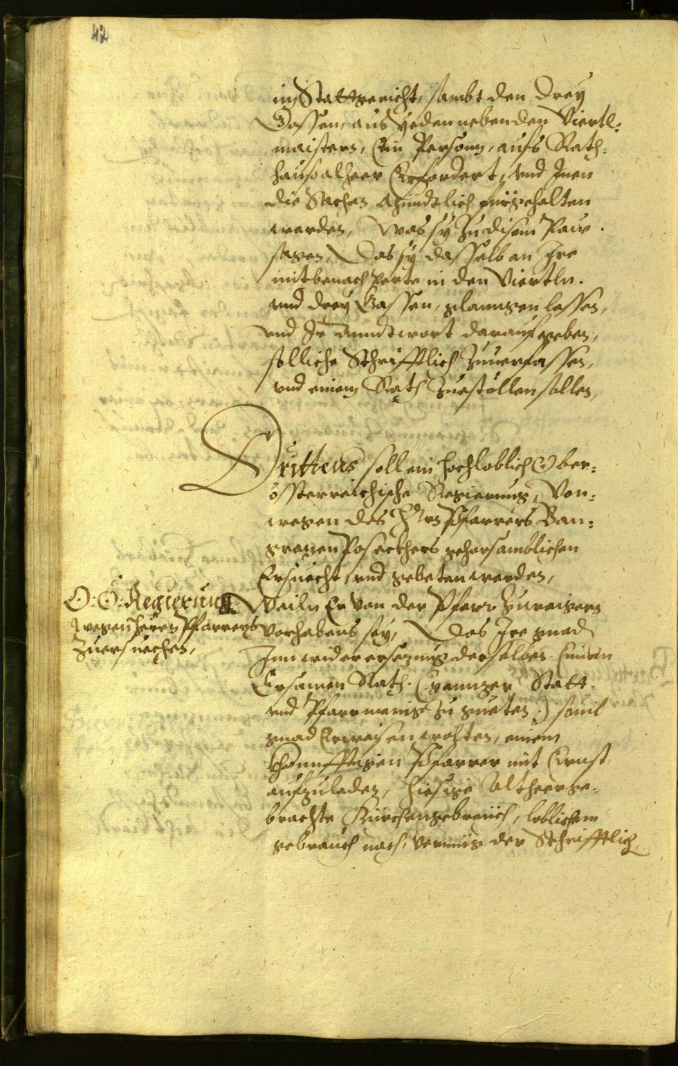 Stadtarchiv Bozen - BOhisto Ratsprotokoll 1598 