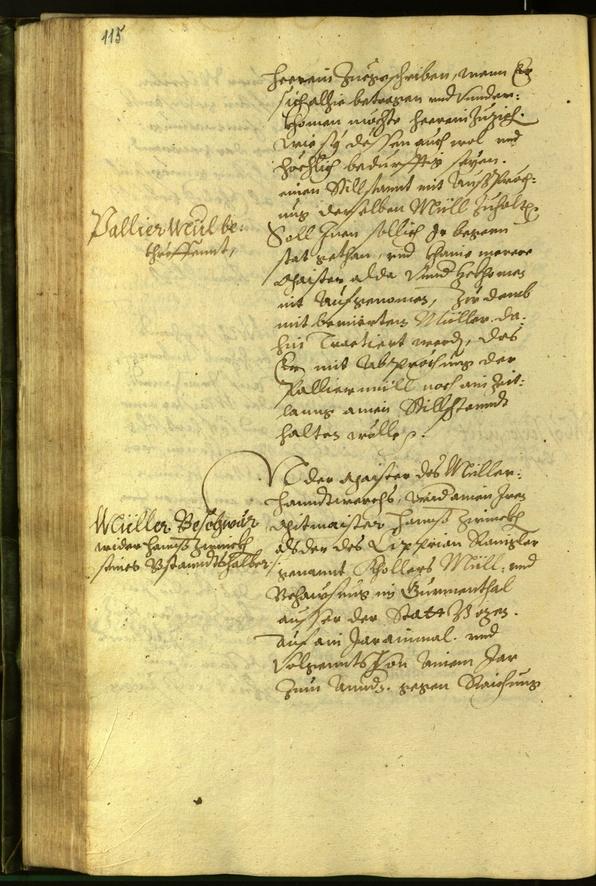 Civic Archives of Bozen-Bolzano - BOhisto Minutes of the council 1599 