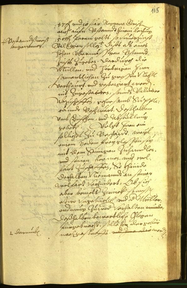 Civic Archives of Bozen-Bolzano - BOhisto Minutes of the council 1599 