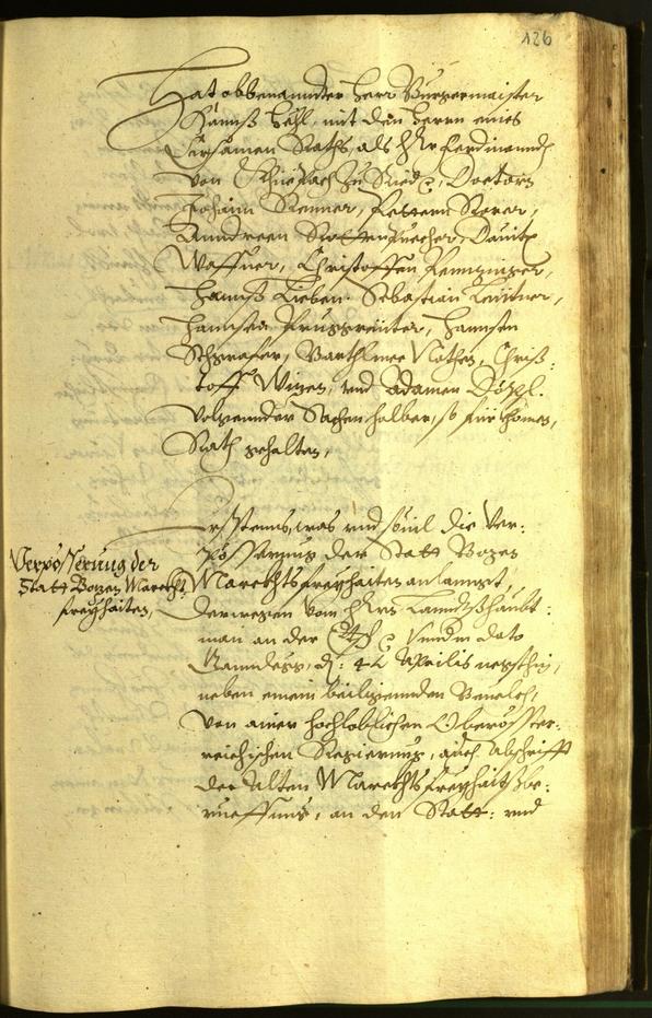 Civic Archives of Bozen-Bolzano - BOhisto Minutes of the council 1599 