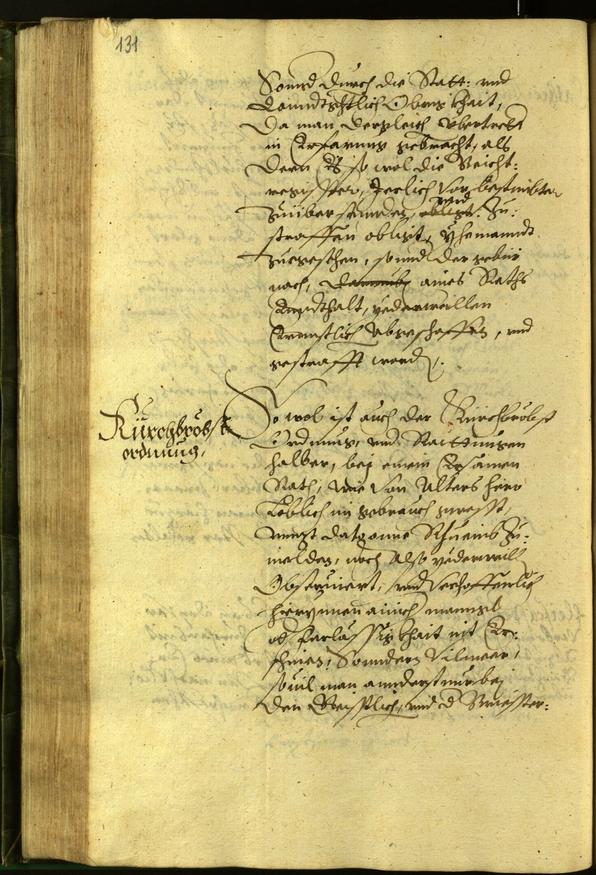 Civic Archives of Bozen-Bolzano - BOhisto Minutes of the council 1599 