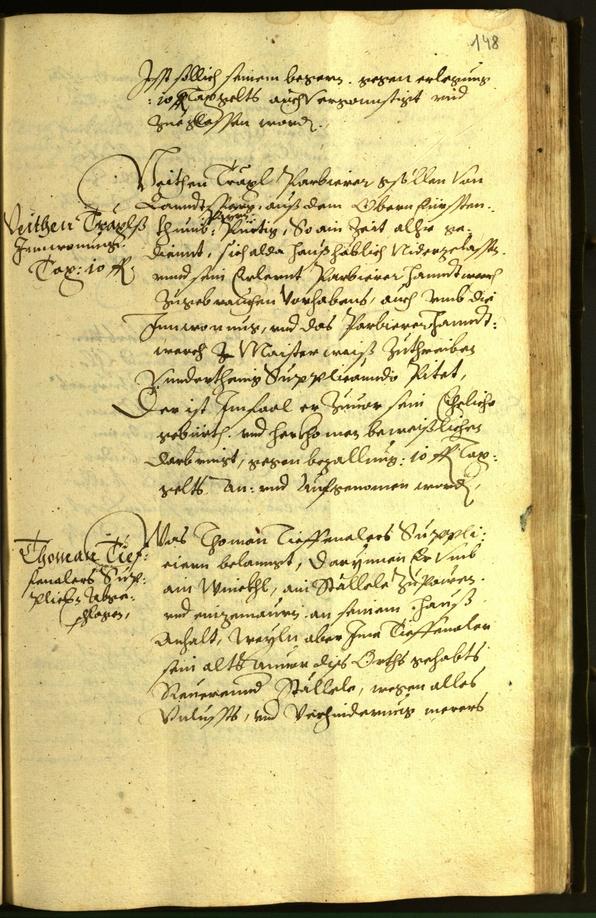 Archivio Storico della Città di Bolzano - BOhisto protocollo consiliare 1599 