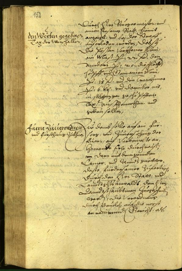 Civic Archives of Bozen-Bolzano - BOhisto Minutes of the council 1599 