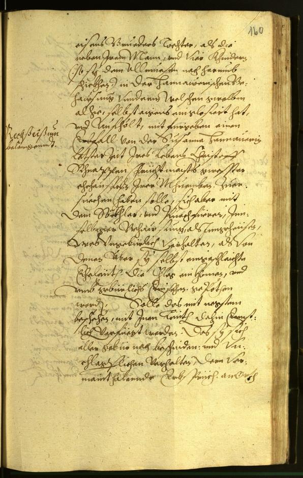 Civic Archives of Bozen-Bolzano - BOhisto Minutes of the council 1599 