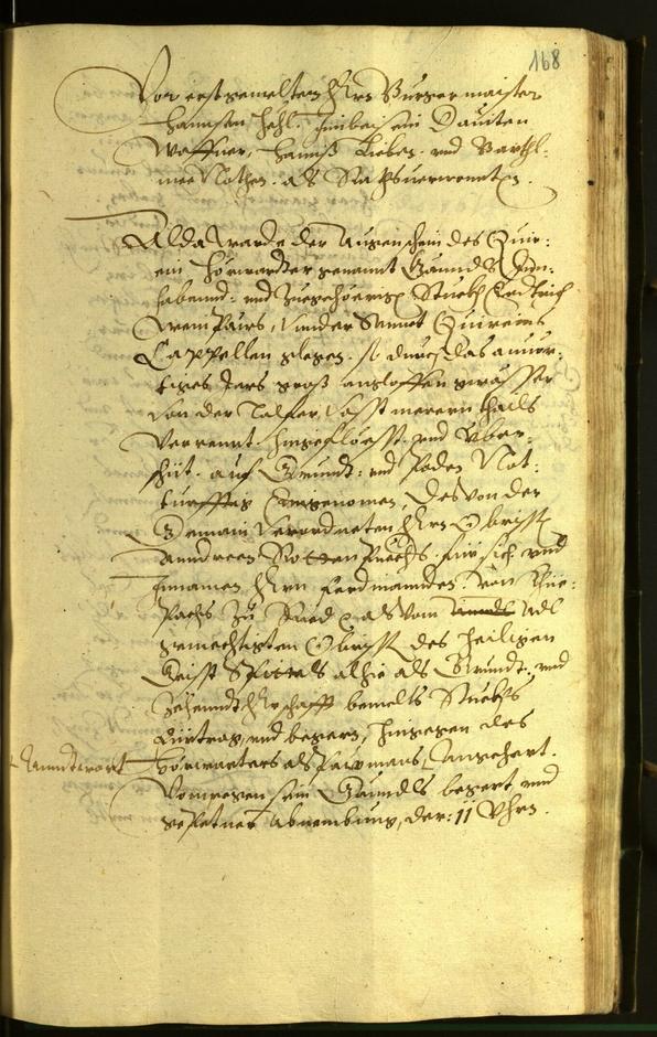 Civic Archives of Bozen-Bolzano - BOhisto Minutes of the council 1599 