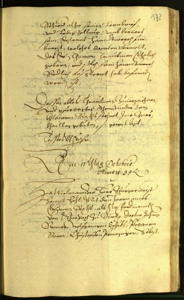 Civic Archives of Bozen-Bolzano - BOhisto Minutes of the council 1599 