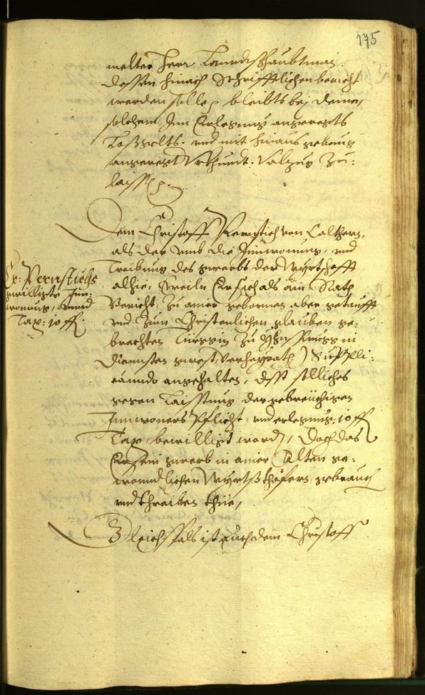 Stadtarchiv Bozen - BOhisto Ratsprotokoll 1599 