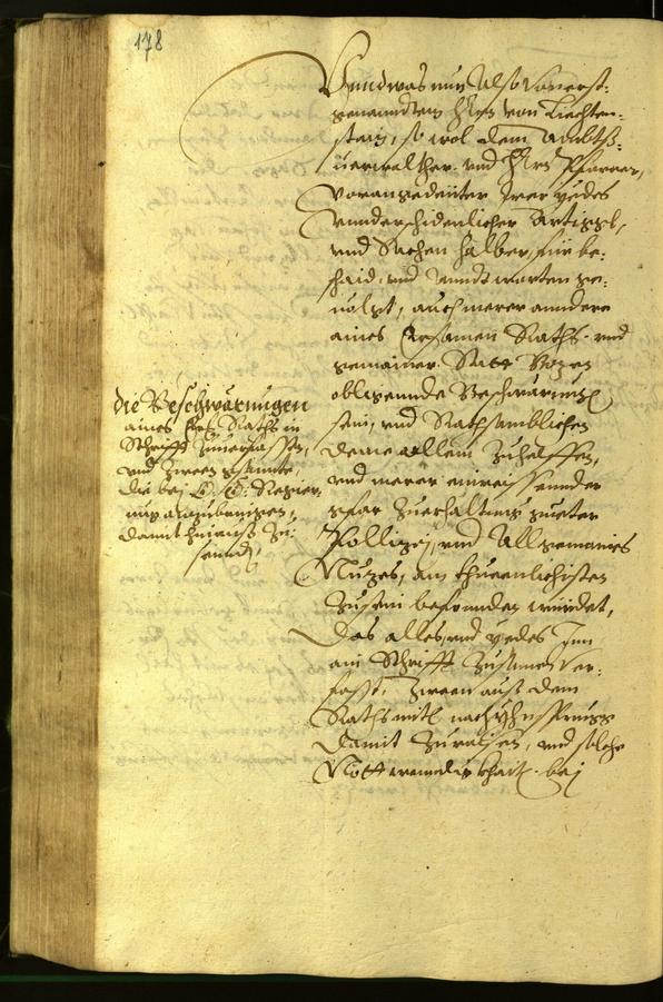 Civic Archives of Bozen-Bolzano - BOhisto Minutes of the council 1599 