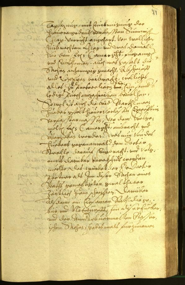 Civic Archives of Bozen-Bolzano - BOhisto Minutes of the council 1599 